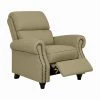 Barley Tan Linen-Like Fabric Pushback Recliner with Bronze Nailhead Trim by ProLounger 1 Barley Tan Linen-Like Fabric Pushback Recliner with Bronze Nailhead Trim by ProLounger -DealsProLounger Store barley tan linen like prolounger recliners a165433 64 1000
