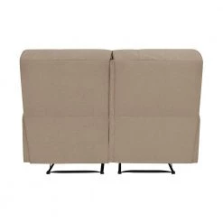 60 in. Barley Tan Tufted Polyester 2-Seater Reclining Loveseat with Round Arms by ProLounger 20 60 in. Barley Tan Tufted Polyester 2-Seater Reclining Loveseat with Round Arms by ProLounger -DealsProLounger Store barley tan prolounger loveseats rcl48 cnf82 2s 66 1000