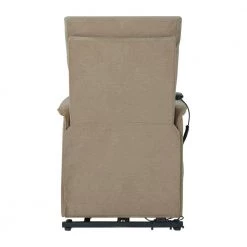 Power Recline and Lift Chair in Barley Tan Plush Low-Pile Velour by ProLounger -DealsProLounger Store barley tan prolounger recliners rcl78 cnf82 lt 66 1000