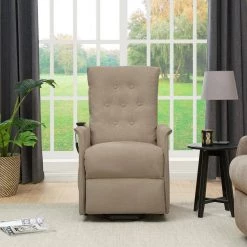 Power Recline and Lift Chair in Barley Tan Plush Low-Pile Velour by ProLounger -DealsProLounger Store barley tan prolounger recliners rcl78 cnf82 lt c3 1000