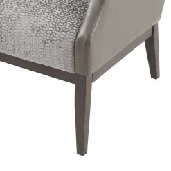 Benjamin Cream/Taupe Dark coffee Finish Recessed Arm Accent Chair by Madison Park 14 Benjamin Cream/Taupe Dark coffee Finish Recessed Arm Accent Chair by Madison Park -DealsProLounger Store beige madison park accent chairs mp100 1006 1f 1000