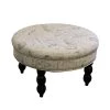 19.5 in. Old World Round Signature Ottoman by ORE International