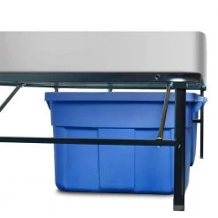 18 in. Queen Metal Platform Bed Frame by Boyd Sleep -DealsProLounger Store black boyd sleep platform beds hdbb441qn 1d 1000