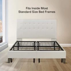 14 in. Queen Metal Platform Bed Frame by Boyd Sleep 28 14 in. Queen Metal Platform Bed Frame by Boyd Sleep -DealsProLounger Store black boyd sleep platform beds mfp00112bbqn 76 1000