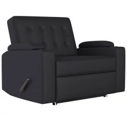 48 in. Black Microfiber Fabric 2-Seat Wall Hugger Loveseat Recliner with Cupholders and Storage by ProLounger 18 48 in. Black Microfiber Fabric 2-Seat Wall Hugger Loveseat Recliner with Cupholders and Storage by ProLounger -DealsProLounger Store black microfiber prolounger loveseats a184038 1f 1000