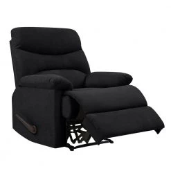 Black Microfiber Wall Hugger Recliner by ProLounger