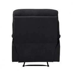 Black Microfiber Wall Hugger Recliner by ProLounger -DealsProLounger Store black prolounger recliners a162906 66 1000