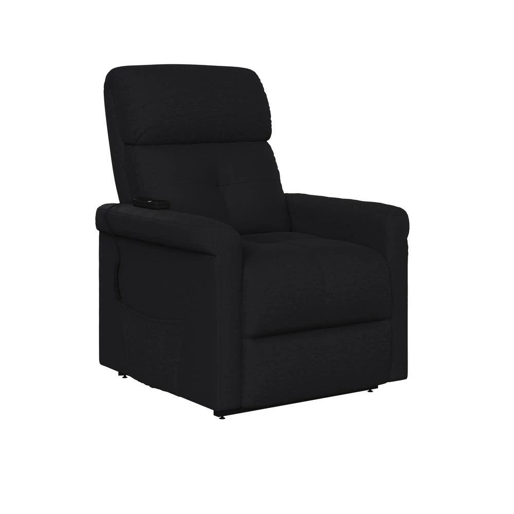 Black Microfiber Power Recline and Lift Chair by ProLounger 7 Black Microfiber Power Recline and Lift Chair by ProLounger - Image 5