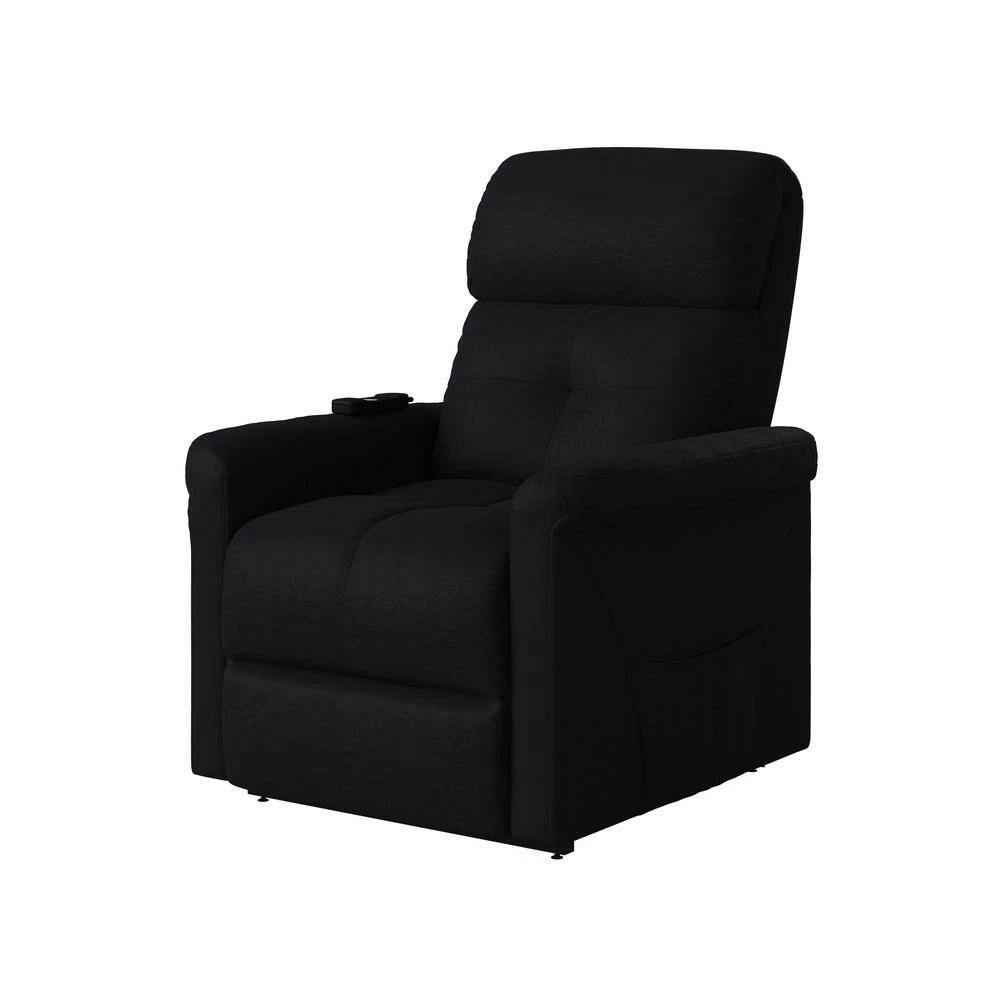 Black Microfiber Power Recline and Lift Chair by ProLounger 12 Black Microfiber Power Recline and Lift Chair by ProLounger - Image 10