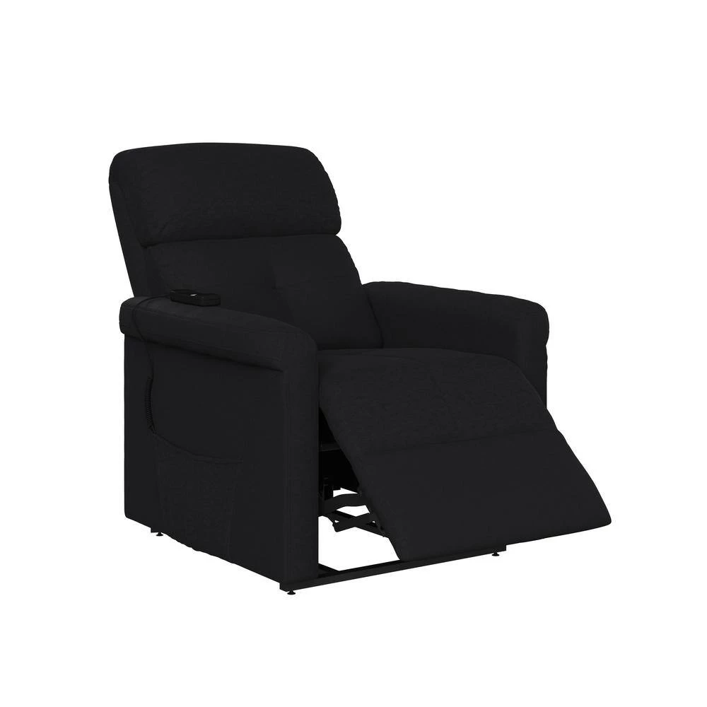 Black Microfiber Power Recline and Lift Chair by ProLounger 13 Black Microfiber Power Recline and Lift Chair by ProLounger - Image 11
