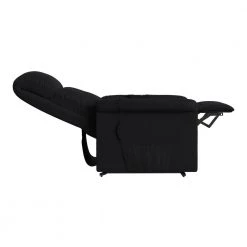 Black Microfiber Power Recline and Lift Chair by ProLounger 22 Black Microfiber Power Recline and Lift Chair by ProLounger -DealsProLounger Store black prolounger recliners rcl43 aaa19 lt 77 1000