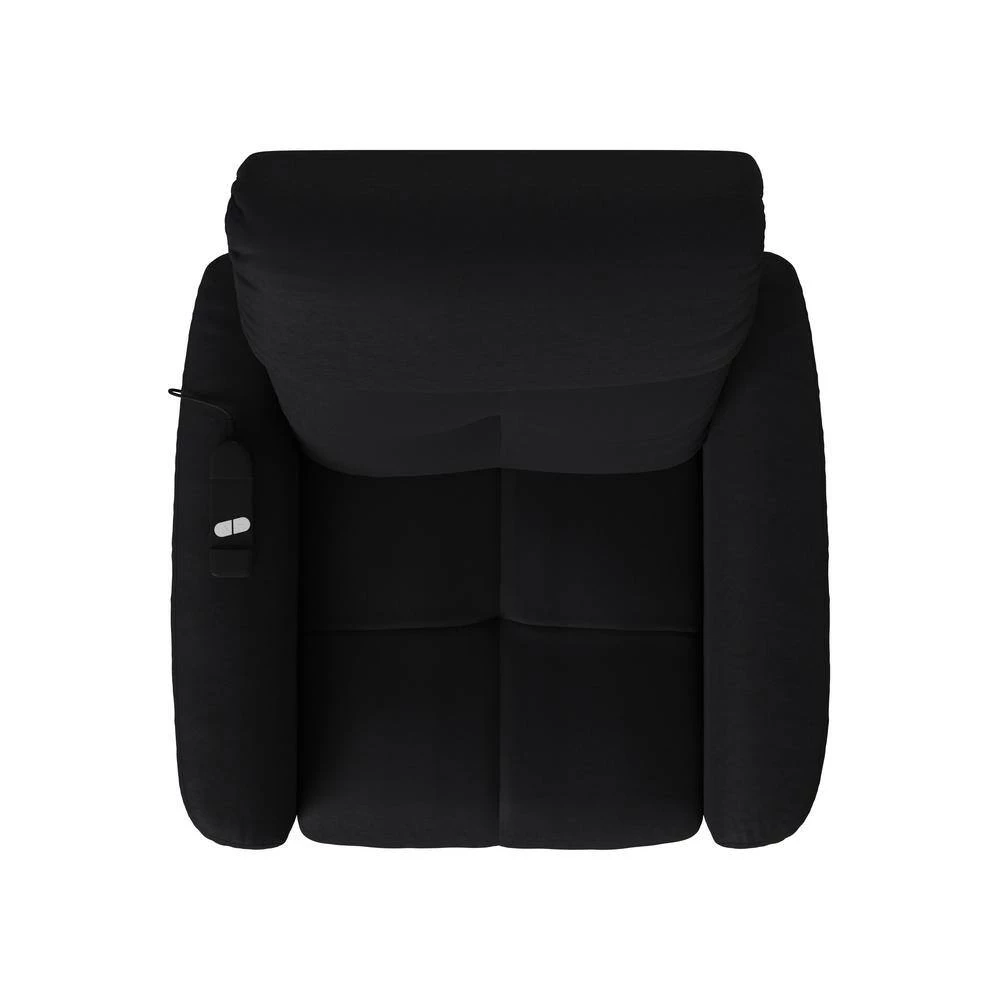 Black Microfiber Power Recline and Lift Chair by ProLounger 6 Black Microfiber Power Recline and Lift Chair by ProLounger - Image 4