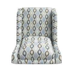Blue Multi Diamond Print Modern Wingback Pushback Recliner by ProLounger -DealsProLounger Store blue multi diamond print prolounger recliners a152648 a0 1000