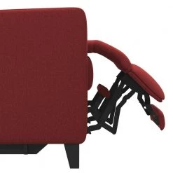 Power Wall Hugger Brick Red Plush Low-Pile Velour Reclining Chair with USB Port by ProLounger -DealsProLounger Store brick red prolounger recliners a139052 fa 1000