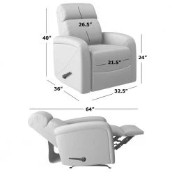 Brick Red Low-Pile Velour Rocker Recliner by ProLounger -DealsProLounger Store brick red prolounger recliners a178365 4f 1000