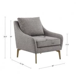 Arlene Brown Multi Accent Arm Chair by Madison Park -DealsProLounger Store brown multi madison park accent chairs mp100 1093 44 1000