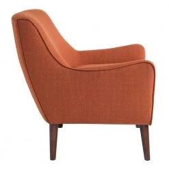 Liam Burnt Orange Mid-Century Accent Arm Chair by Madison Park -DealsProLounger Store burnt orange madison park accent chairs fpf18 0219 c3 1000