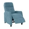 Caribbean Blue Chenille Upholstered Push Back Recliner Chair by ProLounger -DealsProLounger Store caribbean blue chenille prolounger recliners rcl74 brm55 pb 64 1000