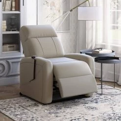 Cashmere Gray Velour Fabric Tufted Power Lift Recliner by ProLounger 27 Cashmere Gray Velour Fabric Tufted Power Lift Recliner by ProLounger -DealsProLounger Store cashmere gray velour prolounger recliners a177801 31 1000