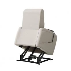 Cashmere Gray Velour Fabric Tufted Power Lift Recliner by ProLounger 24 Cashmere Gray Velour Fabric Tufted Power Lift Recliner by ProLounger -DealsProLounger Store cashmere gray velour prolounger recliners a177801 44 1000