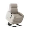 Cashmere Gray Velour Fabric Tufted Power Lift Recliner by ProLounger -DealsProLounger Store cashmere gray velour prolounger recliners a177801 64 1000