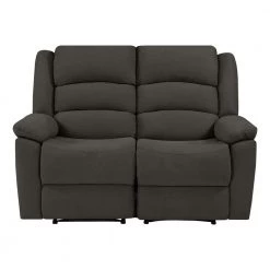 58 in. Charcoal Gray Polyester 2-Seater Reclining Loveseat with Flared Arms by ProLounger -DealsProLounger Store charcoal gray prolounger loveseats rcl61 cnf17 2s 4f 1000