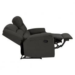 58 in. Charcoal Gray Polyester 2-Seater Reclining Loveseat with Flared Arms by ProLounger -DealsProLounger Store charcoal gray prolounger loveseats rcl61 cnf17 2s 77 1000