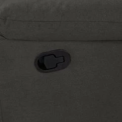 79.5 in. Charcoal Gray Polyester 3-Seater Lawson Reclining Sofa with Flared Arms by ProLounger -DealsProLounger Store charcoal gray prolounger sofas couches rcl61 cnf17 3s fa 1000