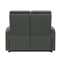 50 in. Charcoal Gray Solid Tweed-Like Woven Fabric 2-Seat Recliner Loveseat by ProLounger -DealsProLounger Store charcoal gray tweed like woven prolounger loveseats a186476 66 1000