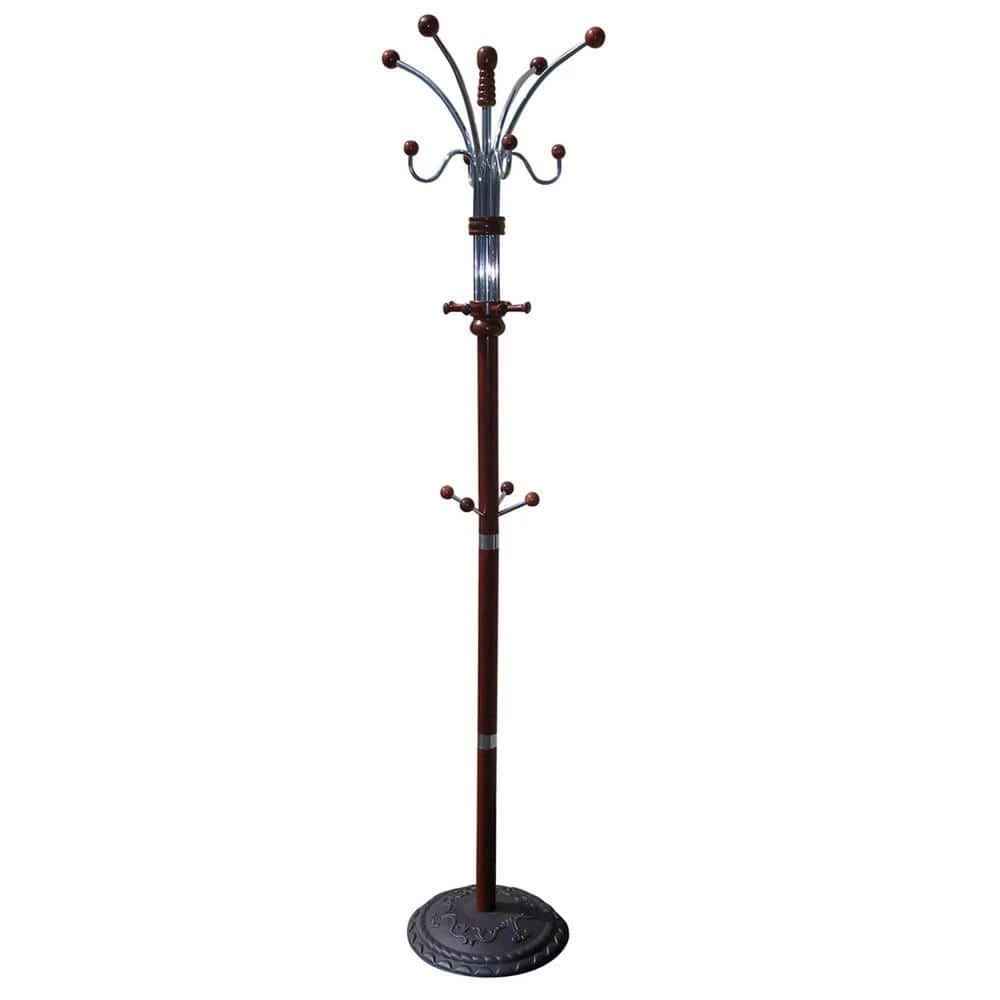73 in. Cherry Coat Rack by ORE International 3 73 in. Cherry Coat Rack by ORE International