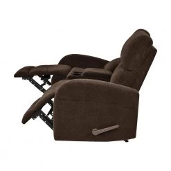 70.4 in. Chocolate Brown Chenille Polyester 2-Seater Reclining Loveseat with Cupholders by ProLounger -DealsProLounger Store chocolate brown chenille prolounger sectional sofas rcl53 brm89 2sc 4f 1000