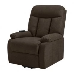 32 in. Width Chocolate Brown Velour Fabric Tufted Power Lift Recliner by ProLounger -DealsProLounger Store chocolate brown prolounger recliners a139823 a0 1000