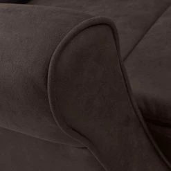 Manual Rocker Recliner and Power Lift Recliner Chairs in Chocolate Brown Nubuck Fabric (Set of 2) by ProLounger -DealsProLounger Store chocolate brown prolounger recliners a162029 44 1000