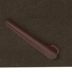 58.2 in. Chocolate Brown Polyester 2-Seater Reclining Loveseat with Square Arms by ProLounger -DealsProLounger Store chocolate brown prolounger sofas couches rcl53 brm89 2s 1f 1000