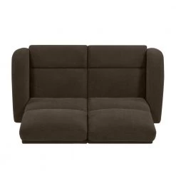 58.2 in. Chocolate Brown Polyester 2-Seater Reclining Loveseat with Square Arms by ProLounger -DealsProLounger Store chocolate brown prolounger sofas couches rcl53 brm89 2s a0 1000