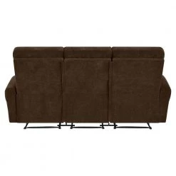 80.7 in. Chocolate Brown Polyester 3-Seater Lawson Reclining Sofa with Round Arms by ProLounger 19 80.7 in. Chocolate Brown Polyester 3-Seater Lawson Reclining Sofa with Round Arms by ProLounger -DealsProLounger Store chocolate brown prolounger sofas couches rcl53 brm89 3s 66 1000
