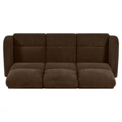 80.7 in. Chocolate Brown Polyester 3-Seater Lawson Reclining Sofa with Round Arms by ProLounger 18 80.7 in. Chocolate Brown Polyester 3-Seater Lawson Reclining Sofa with Round Arms by ProLounger -DealsProLounger Store chocolate brown prolounger sofas couches rcl53 brm89 3s a0 1000