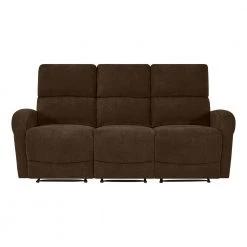 80.7 in. Chocolate Brown Polyester 3-Seater Lawson Reclining Sofa with Round Arms by ProLounger 21 80.7 in. Chocolate Brown Polyester 3-Seater Lawson Reclining Sofa with Round Arms by ProLounger -DealsProLounger Store chocolate brown prolounger sofas couches rcl53 brm89 3s c3 1000