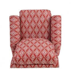 Cranberry Red Diamond Medallion Woven Fabric Push Back Recliner Chair by ProLounger 18 Cranberry Red Diamond Medallion Woven Fabric Push Back Recliner Chair by ProLounger -DealsProLounger Store cranberry red diamond medallion woven prolounger recliners a163903 a0 1000
