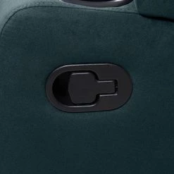 Wall Hugger 70 in. Deep Blue Polyester 2-Seater Reclining Loveseat with Cupholders by ProLounger -DealsProLounger Store deep blue prolounger loveseats a156493 76 1000