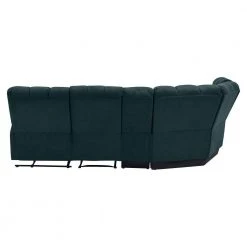 6-Piece Deep Blue Microfiber Curved Power Reclining Sectional Sofa with Storage Consoles by ProLounger -DealsProLounger Store deep blue prolounger sectional sofas a149563 66 1000