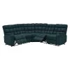 5-Piece Deep Blue Microfiber 5-Seater Curved Reclining Sectional Sofa with Storage Consoles by ProLounger -DealsProLounger Store deep blue prolounger sectional sofas a149587 64 1000
