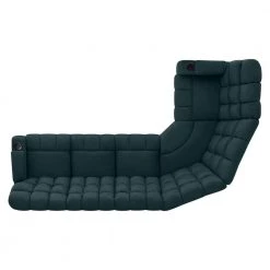 5-Piece Deep Blue Microfiber 5-Seater Curved Reclining Sectional Sofa with Storage Consoles by ProLounger -DealsProLounger Store deep blue prolounger sectional sofas a149587 a0 1000