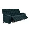Wall Hugger 3-Seat Storage Reclining Deep Blue Microfiber Sofa by ProLounger 2 Wall Hugger 3-Seat Storage Reclining Deep Blue Microfiber Sofa by ProLounger -DealsProLounger Store deep blue prolounger sofas couches a156523 64 1000