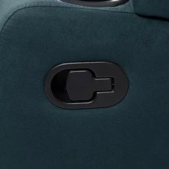 Wall Hugger 4-Seat Reclining Deep Blue Microfiber Sofa with Power Storage Consoles by ProLounger 26 Wall Hugger 4-Seat Reclining Deep Blue Microfiber Sofa with Power Storage Consoles by ProLounger -DealsProLounger Store deep blue prolounger sofas couches a156615 76 1000