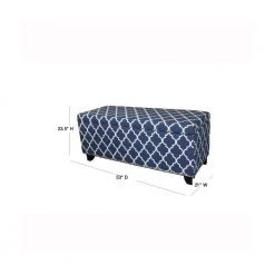 18 in. Brown Shoe Compartment Bench by ORE International 10 18 in. Brown Shoe Compartment Bench by ORE International -DealsProLounger Store denim blue ore international bedroom benches hb4670b 40 1000