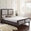 Mallory Gray Queen Panel Upholstered Platform Bed Frame by Boyd Sleep -DealsProLounger Store gray boyd sleep platform beds hdmacgrqn 64 1000