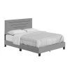 Lorna Gray Linen King Upholstered Platform Bed Frame by Boyd Sleep