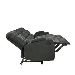 4-Seat Gray Microfiber Wall Hugger Storage Reclining Sofa by ProLounger 19 4-Seat Gray Microfiber Wall Hugger Storage Reclining Sofa by ProLounger -DealsProLounger Store gray prolounger sofas couches a138536 77 1000