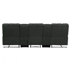 3-Seat Gray Microfiber Wall Hugger Recliner Sofa with Power Storage Consoles by ProLounger 19 3-Seat Gray Microfiber Wall Hugger Recliner Sofa with Power Storage Consoles by ProLounger -DealsProLounger Store gray prolounger sofas couches rcl16 aaa16 3sc 66 1000